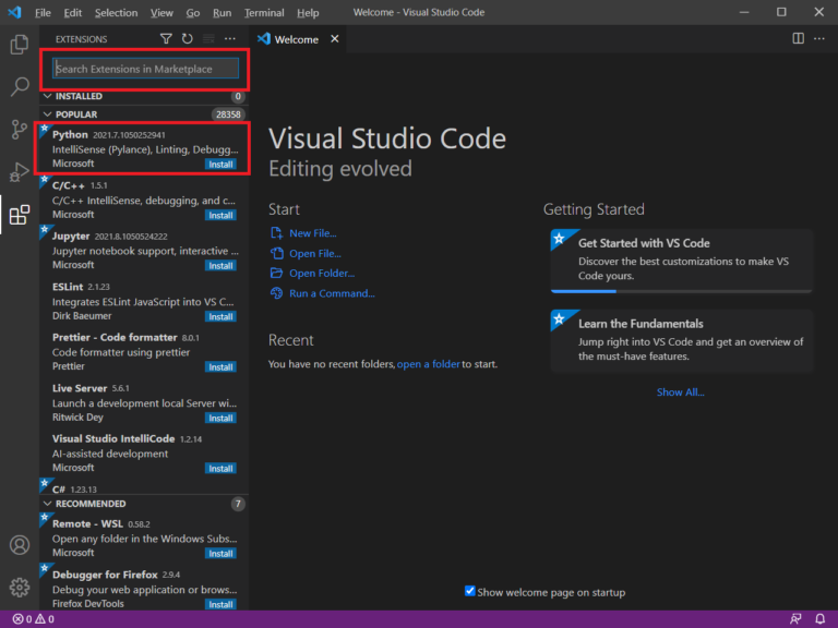visual studio code javascript hello world step by step