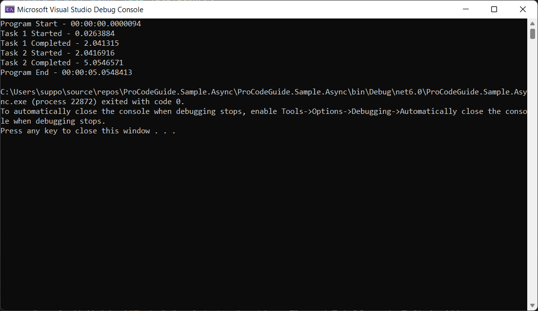 Asynchronous Programming in .NET Core C# - using async & await | Pro ...